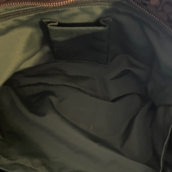 Coach Vintage Black Coach Diaper Bag or Large Work Bag Gorgeous Condition - Picture 6 of 11